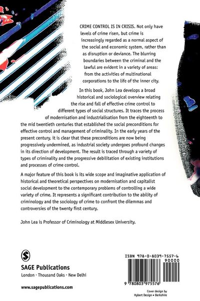 Produktbild: Crime and Modernity
