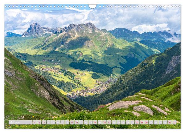 Produktbild: Arlberger Bergwelten (Wandkalender 2026 DIN A3 quer), CALVENDO Monatskalender