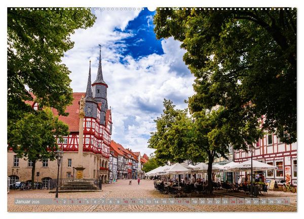 Produktbild: Ein Blick auf Duderstadt (Wandkalender 2026 DIN A2 quer), CALVENDO Monatskalender
