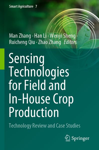 Produktbild: Sensing Technologies for Field and In-House Crop Production