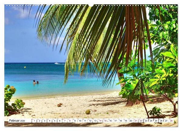 Produktbild: Martinique, die Traumstr&auml;nde (Wandkalender 2026 DIN A2 quer), CALVENDO Monatskalender