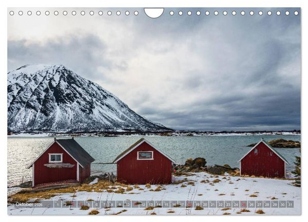 Produktbild: Lofoten - From Dusk Till Dawn (Wandkalender 2026 DIN A4 quer), CALVENDO Monatskalender