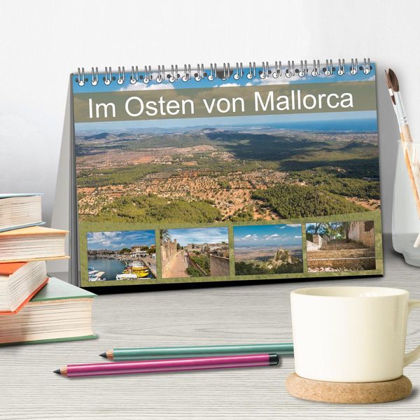 Produktbild: Im Osten von Mallorca (Tischkalender 2026 DIN A5 quer), CALVENDO Monatskalender