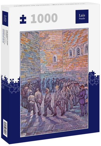 Produktbild: Lais Puzzle Vincent Willem van Gogh - Die Runde der Gefangenen 1000 Teile