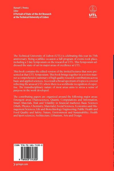 Produktbild: A Portrait of State-of-the-Art Research at the Technical University of Lisbon