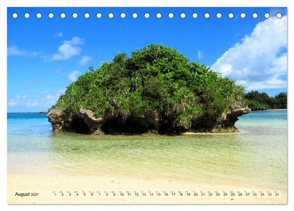 Produktbild: Okinawa Islands (Desk Calendar 2027 DIN A5 landscape), CALVENDO 12 Month DeskCalendar