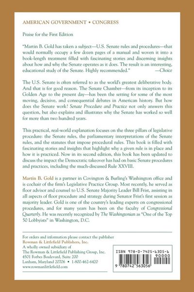 Produktbild: Senate Procedure and Practice