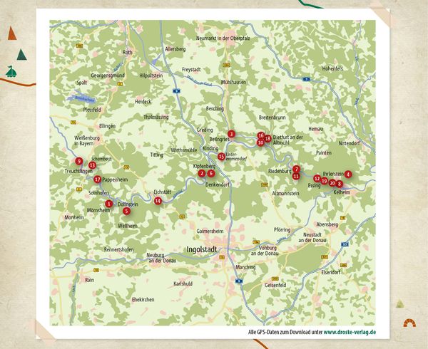 Produktbild: Altmühltal. Wandern für die Seele