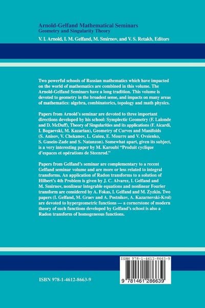 Produktbild: The Arnold-Gelfand Mathematical Seminars