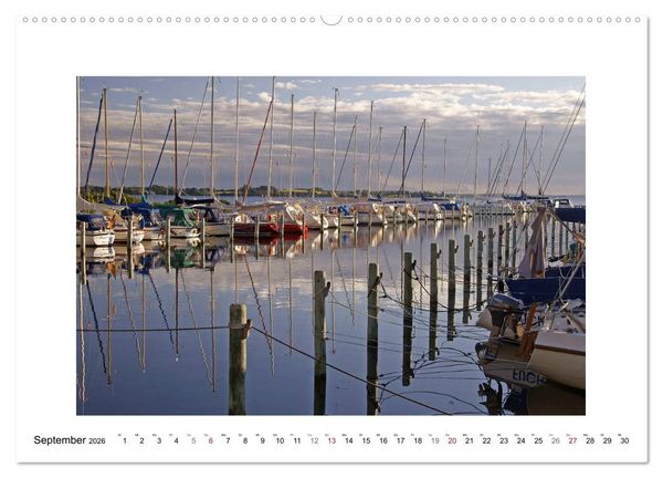 Produktbild: D&auml;nemark - Flensborg Fjord und Inselwelt (hochwertiger Premium Wandkalender 2026 DIN A2 quer), Kunstdruck in Hochglanz