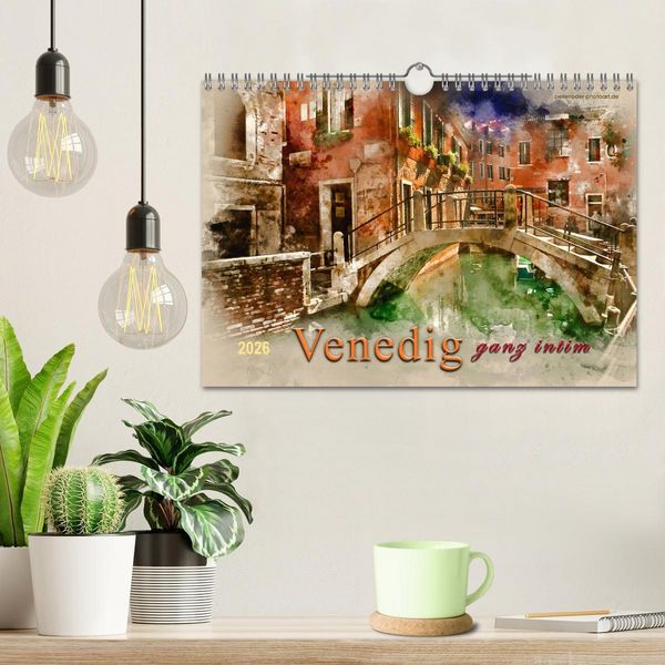 Produktbild: Venedig - ganz intim (Wandkalender 2026 DIN A4 quer), CALVENDO Monatskalender