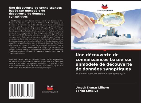 Produktbild: Une d&eacute;couverte de connaissances bas&eacute;e sur unmod&egrave;le de d&eacute;couverte de donn&eacute;es synaptiques