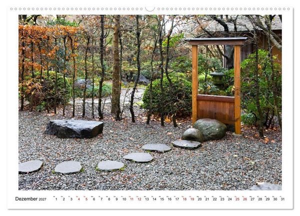 Produktbild: Japanische G&auml;rten in Deutschland (Wandkalender 2027 DIN A2 quer), CALVENDO Monatskalender