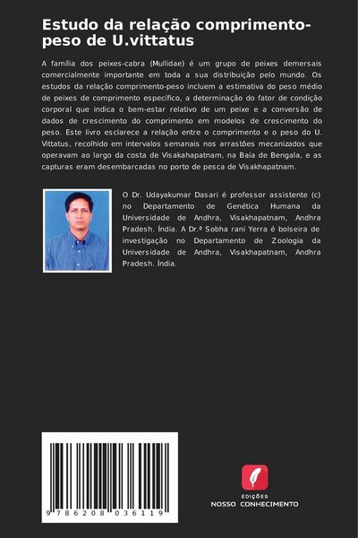 Produktbild: Estudo da rela&ccedil;&atilde;o comprimento-peso de U.vittatus