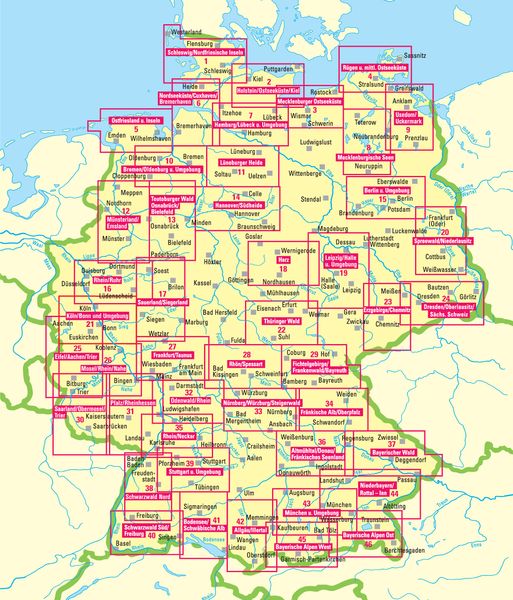 MARCO POLO Freizeitkarte 14 Hannover, Südheide 1:110.000