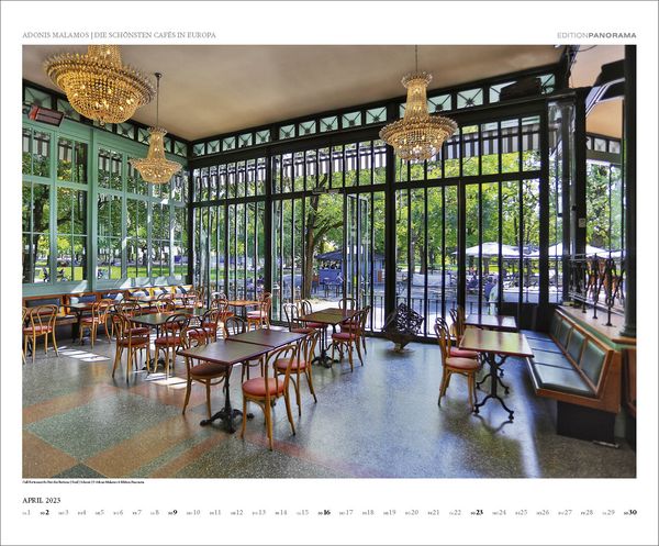 Produktbild: Die sch&ouml;nsten Caf&eacute;s in Europa 2023