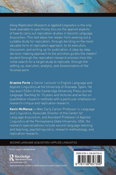Produktbild: Doing Replication Research in Applied Linguistics