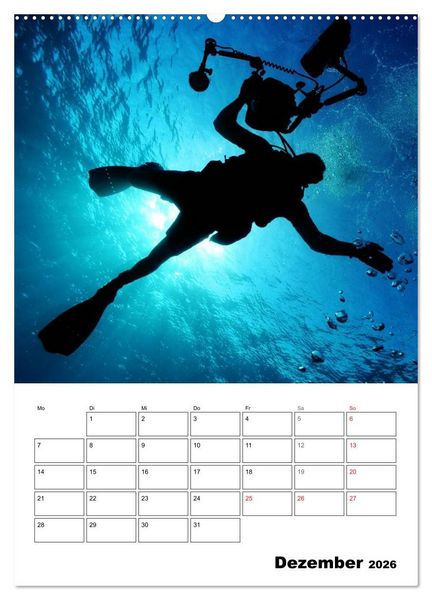 Produktbild: Tauchen - Abtauchen und Staunen (hochwertiger Premium Wandkalender 2026 DIN A2 hoch), Kunstdruck in Hochglanz