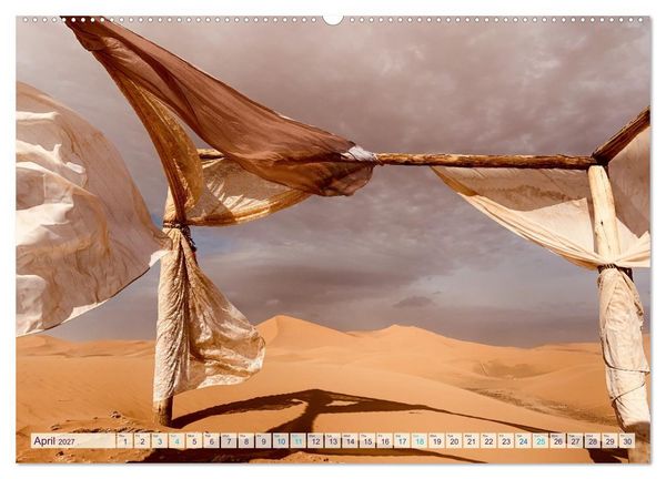 Produktbild: Marocco&rsquo;s Silent Desert (High Quality Premium Wall Calendar 2027 DIN A2 landscape),CALVENDO 12 Month Wall Calendar