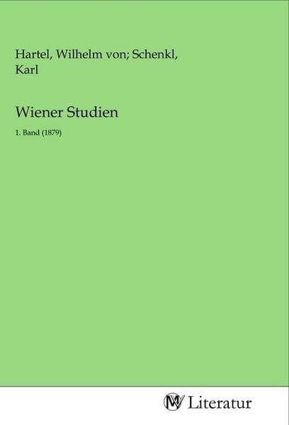 Wiener Studien, Taschenbuch von , MV-Literatur, 9783968746364