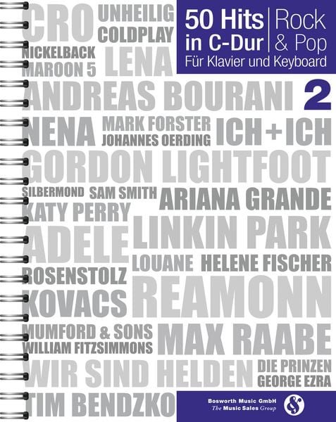 Produktbild: 50 Hits in C-Dur: Rock & Pop Band 2