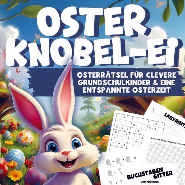 Produktbild: Oster Knobel-Ei - Osterr&auml;tsel f&uuml;r clevere Grundschulkinder