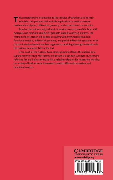 Produktbild: Variational Principles in Mathematical Physics, Geometry, and Economics