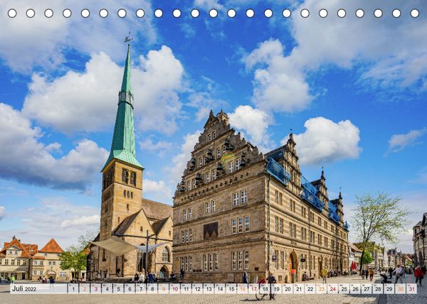 Produktbild: Hameln Stadtansichten (Tischkalender 2022 DIN A5 quer)