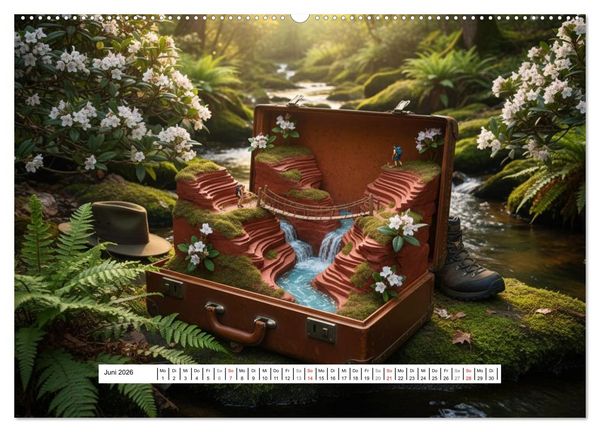 Produktbild: Leben in einer Box (hochwertiger Premium Wandkalender 2026 DIN A2 quer), Kunstdruck in Hochglanz