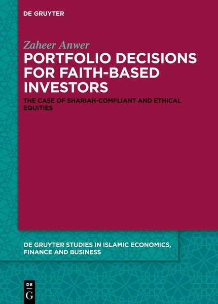 Produktbild: Portfolio Decisions for Faith-Based Investors