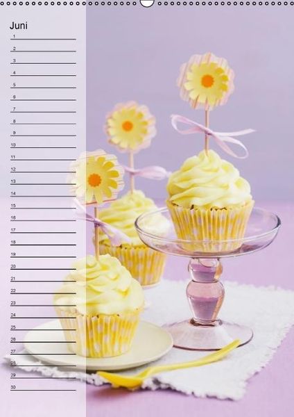 Produktbild: Geb&auml;ck-Couture K&uuml;chenplaner (Wandkalender immerw&auml;hrend DIN A2 hoch)
