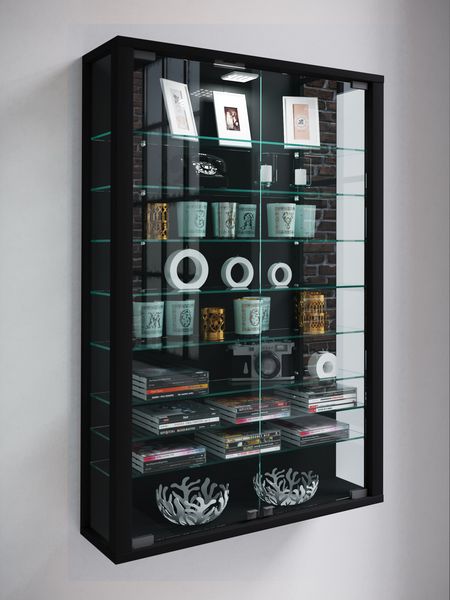 Produktbild: Wandvitrine H&auml;ngevitrine Glasvitrine Vitrosa Mini