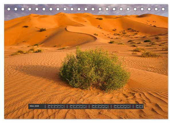 Produktbild: OMAN Offroad Travel Log (Tischkalender 2026 DIN A5 quer), CALVENDO Monatskalender