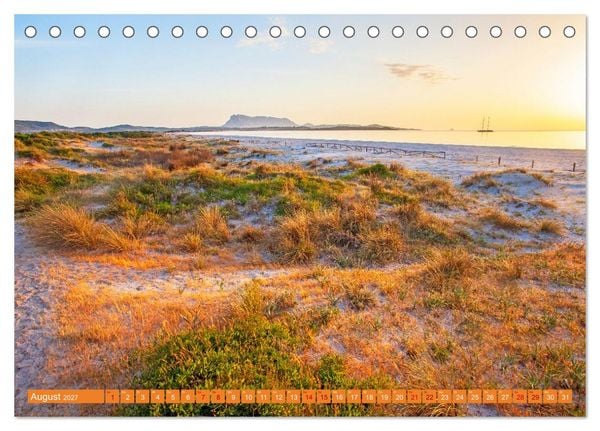 Produktbild: Sardinien Insel mit Meerblick (Tischkalender 2027 DIN A5 quer), CALVENDO Monatskalender