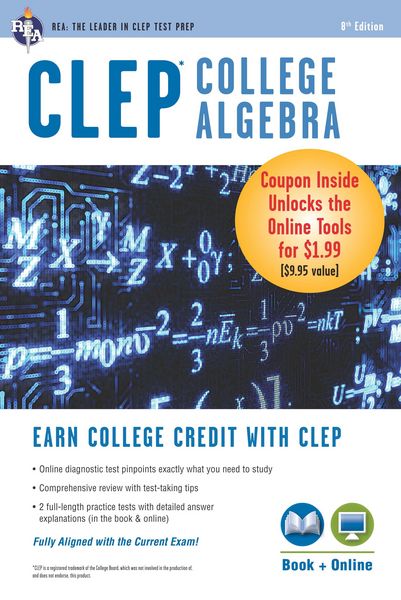 Produktbild: CLEP(R) College Algebra Book + Online