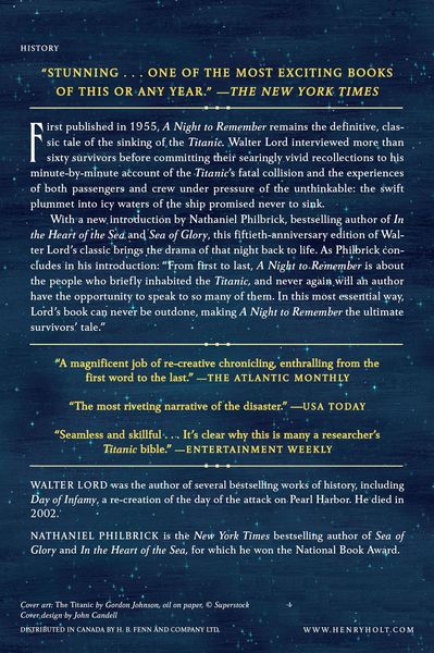 Produktbild: A Night to Remember