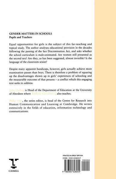 Produktbild: Gender Matters in Schools