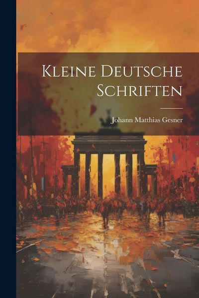 Produktbild: Kleine Deutsche Schriften
