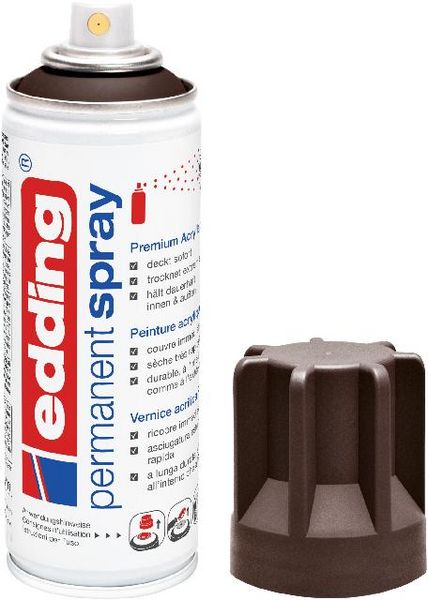 Produktbild: 5200 Permanent Spray, schokobraun matt, 200ml Premium Acryllack