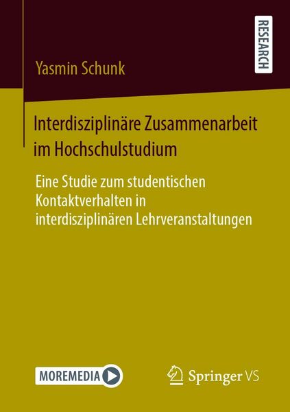 Produktbild: Interdisziplin&auml;re Zusammenarbeit im Hochschulstudium