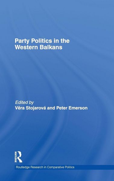 Produktbild: Party Politics in the Western Balkans