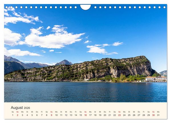 Produktbild: Wanderreise Gardasee (Wandkalender 2026 DIN A4 quer), CALVENDO Monatskalender