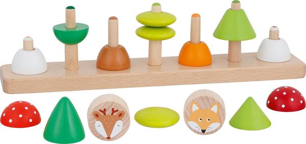 Produktbild: Farben- und Formensortierspiel Kleine Waldfreunde