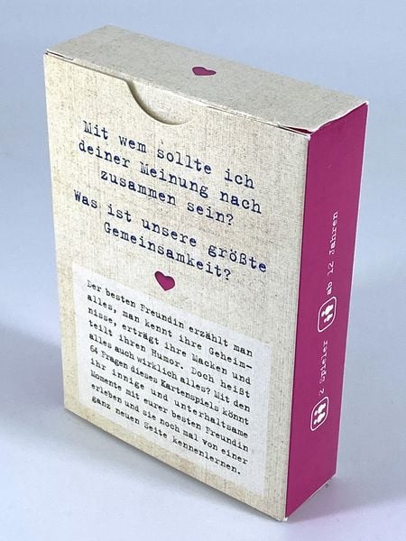 Produktbild: Was ich an dir liebe &ndash; Das Fragespiel f&uuml;r beste Freundinnen