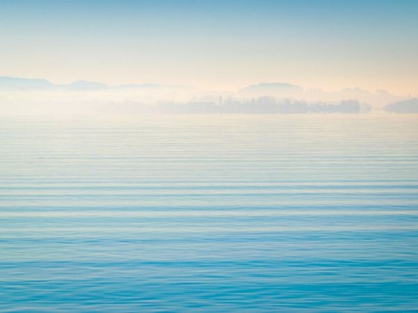 CALVENDO Puzzle Fraueninsel am Morgen | 1000 Teile Lege-Größe 64x48cm Foto-Puzzle für glückliche Stunden