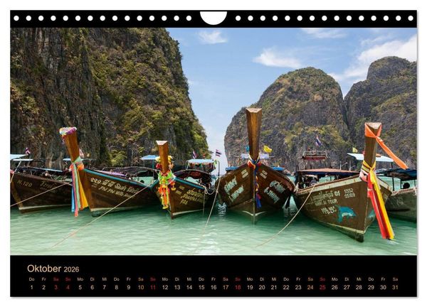 Produktbild: EXOTISCHES S&Uuml;DOSTASIEN (Wandkalender 2026 DIN A4 quer), CALVENDO Monatskalender