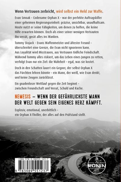 Produktbild: Nemesis. Ein Orphan X-Thriller von Gregg Hurwitz
