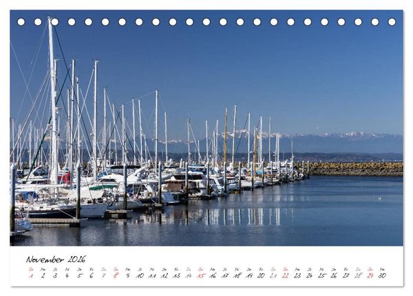 Produktbild: Eine Reise nach Seattle (Tischkalender 2026 DIN A5 quer), CALVENDO Monatskalender