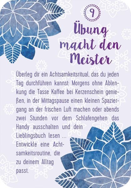 Produktbild: Achtsamkeit f&uuml;r den Advent