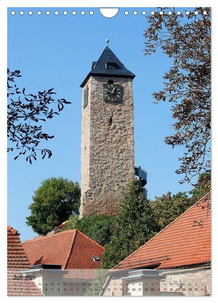 Produktbild: MEIN HALLE / SAALE (Wandkalender 2027 DIN A4 hoch), CALVENDO Monatskalender